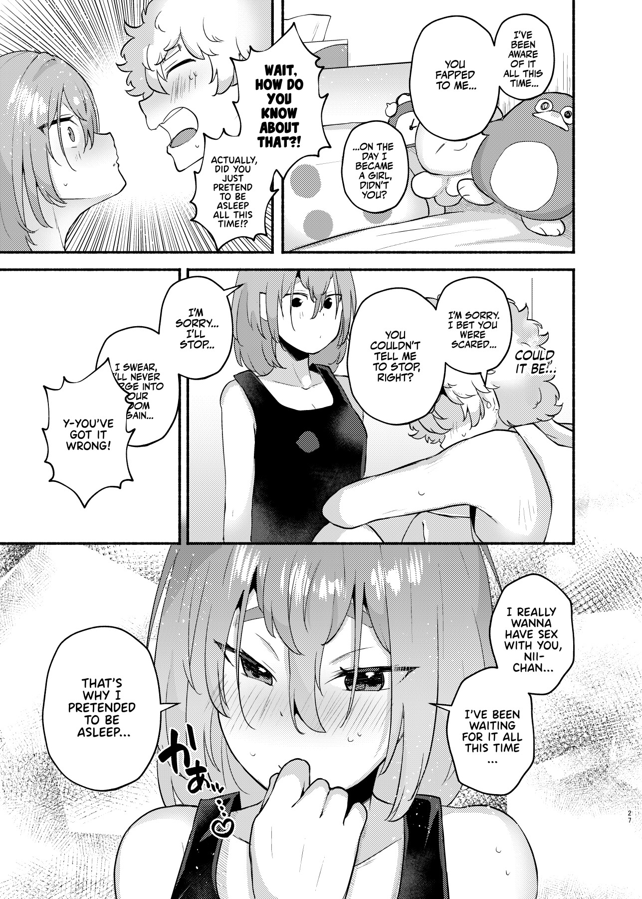 Hentai Manga Comic-My Lil Bro is now My Lil Sis?!-Read-25